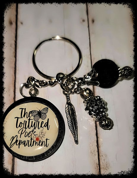 The Tortured Poets Department Keychain